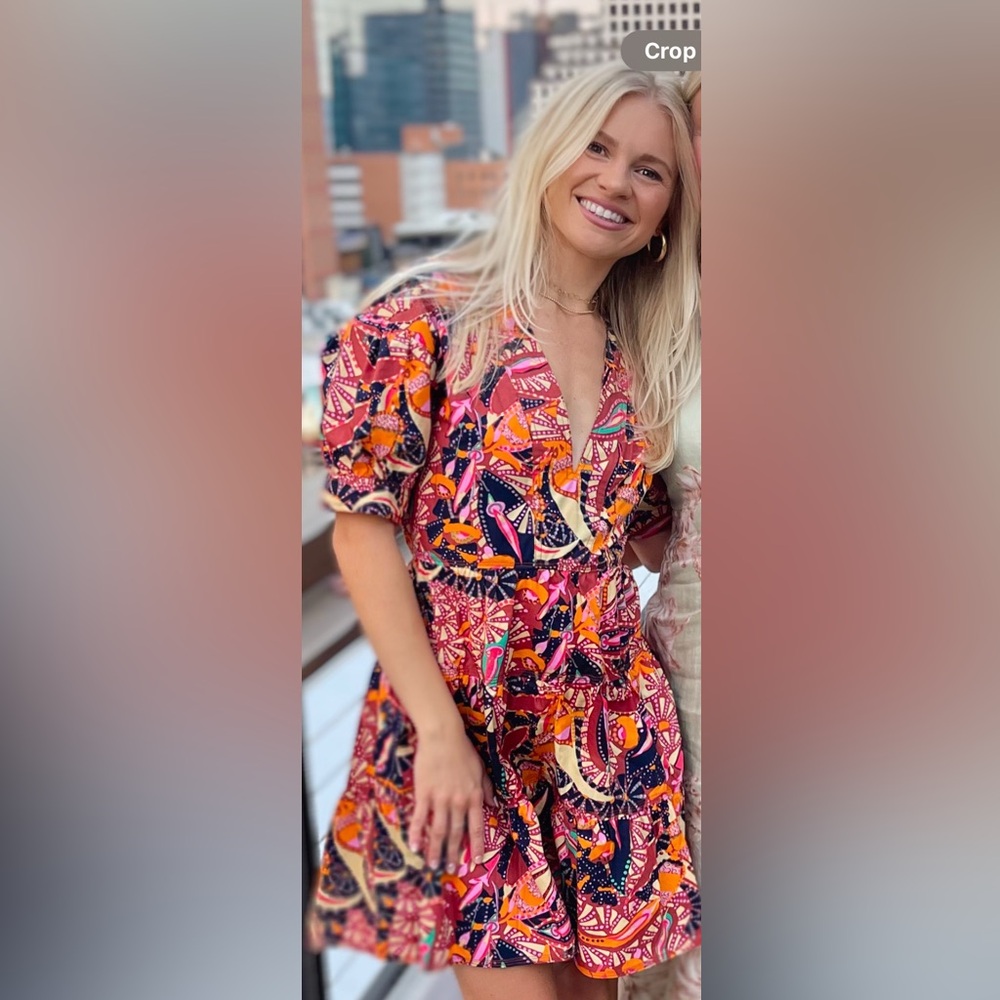 A.L.C. Carrey belted mini dress